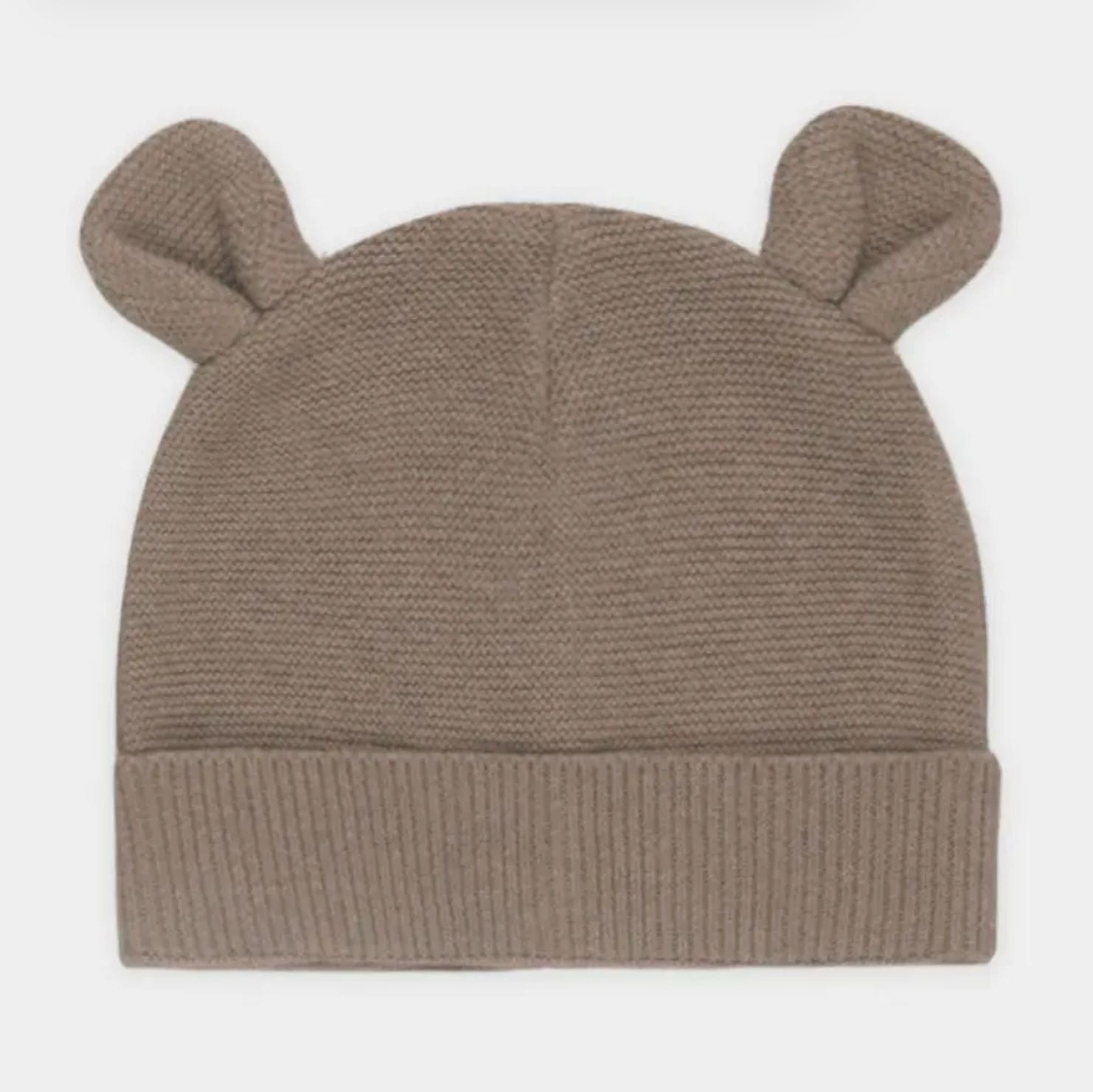 Quincy Mae organic cotton Baby Bear Beanie