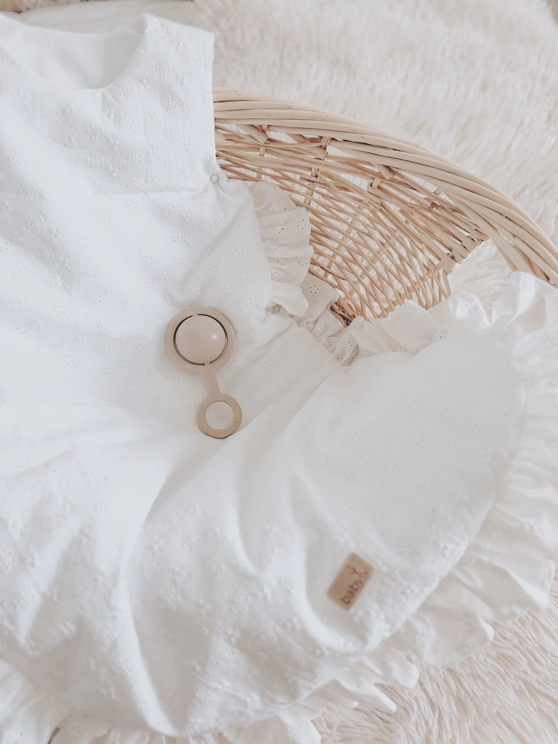 Babyly Lilly embroidered baby sleep sack