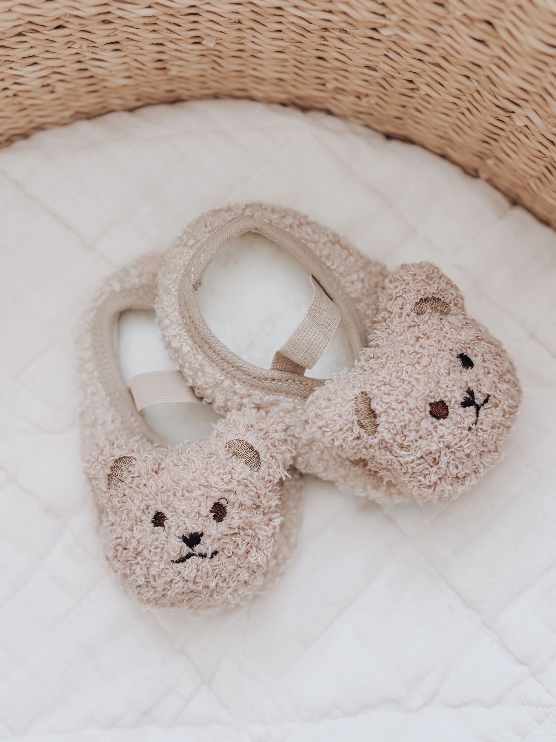 The Snug Baby Company teddy bear slippers