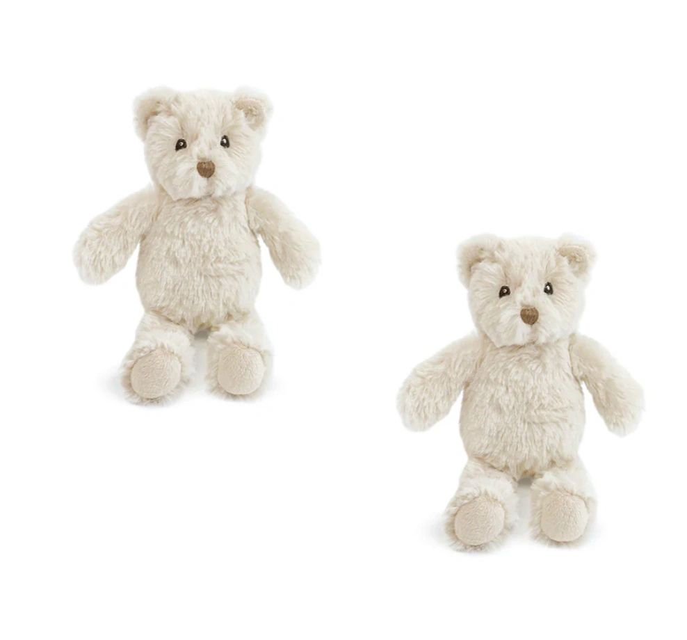 huggie bear plush rattle