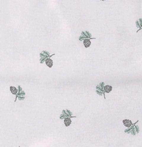 Koalav baby blanket pine cone print