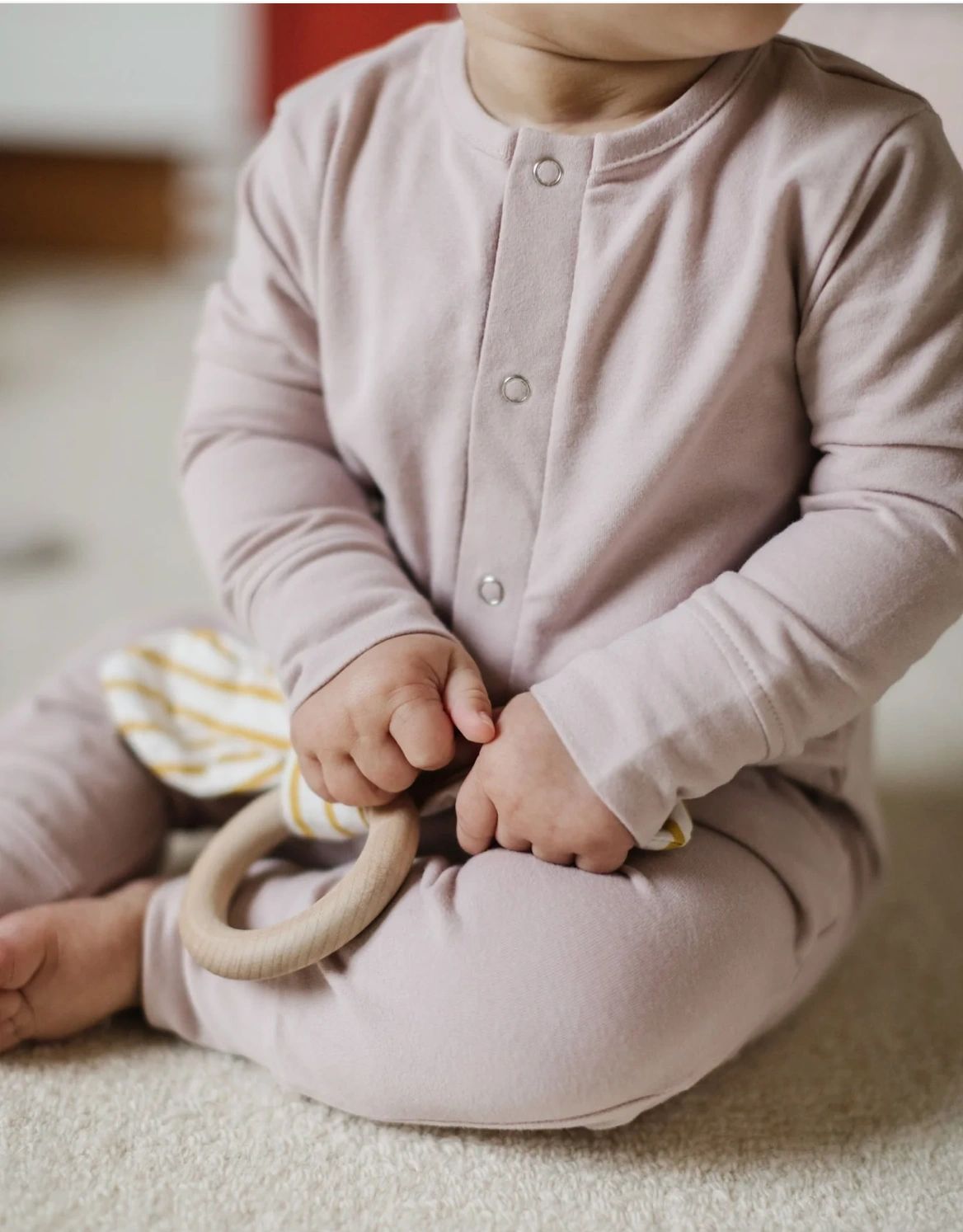 Pehr organic cotton essential romper