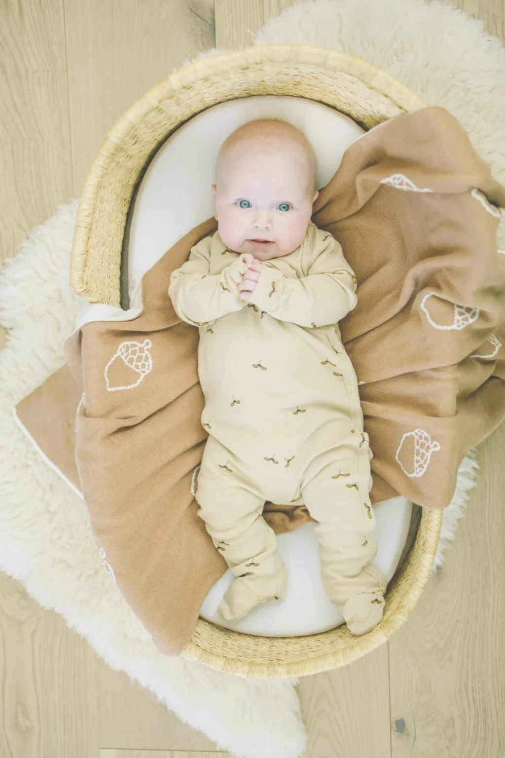 Koalav long sleeve asymmetric snap front footed coverall seedlat
