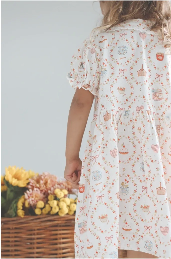 Blossom and Pear Primrose Cottage Dress